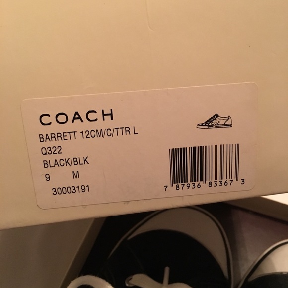 Coach Barrett Shoes - Picture 5 of 6